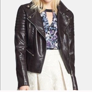 Blanknyc Quilted Faux Leather Jacket